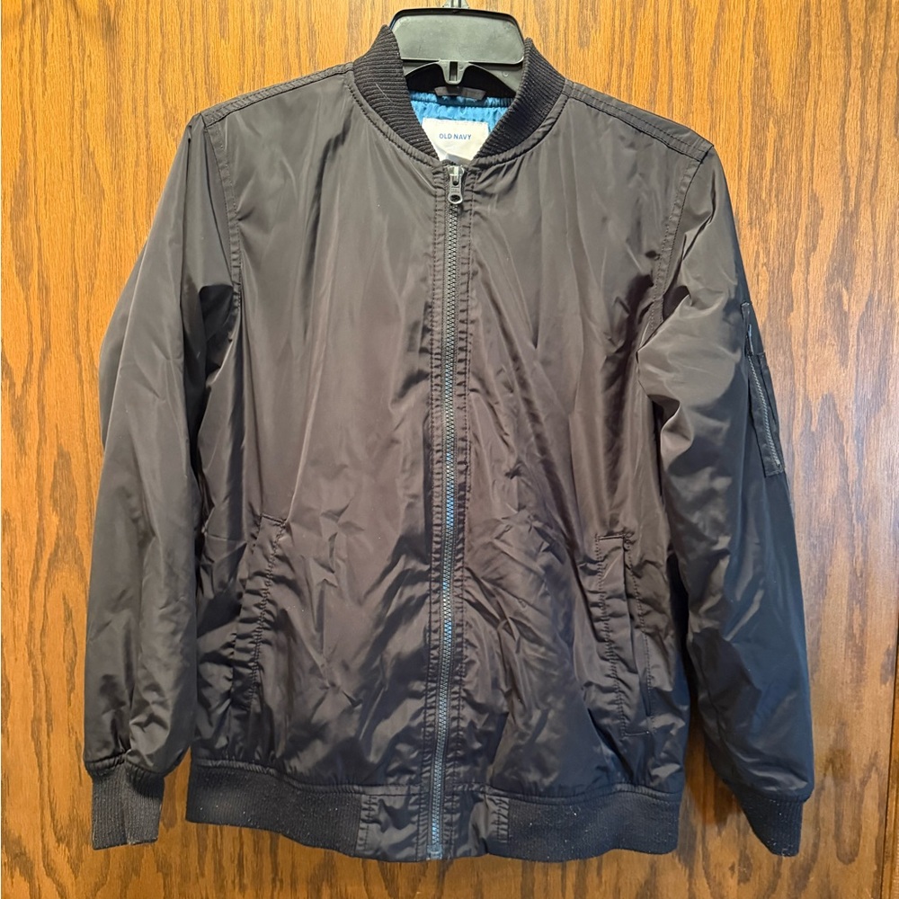 Old Navy Kid's Black Bomber Jacket